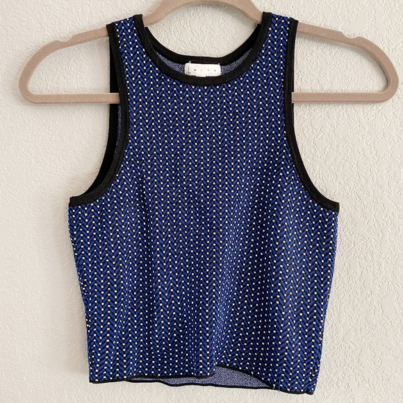 Leith Crop Top Tank Sweater - Picture 1 of 1